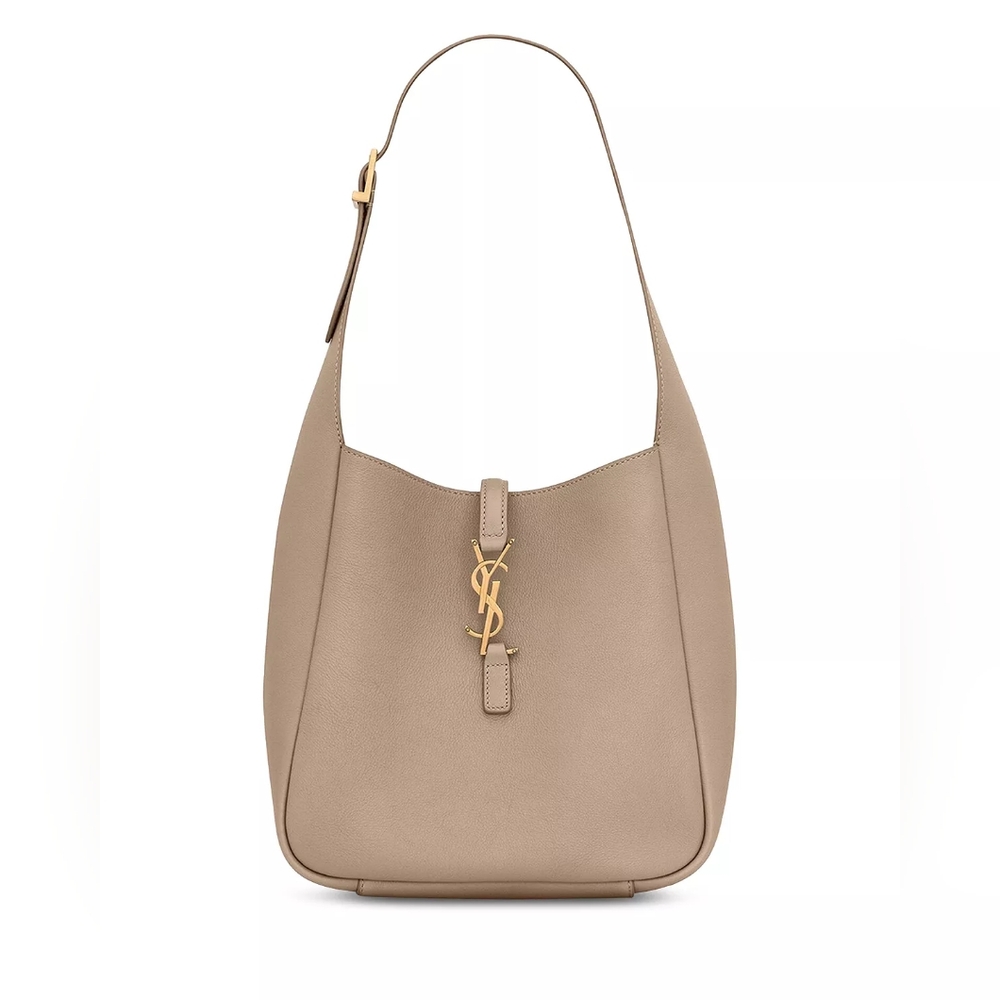 Saint Laurent Small Le 5 a 7 Leather Hobo